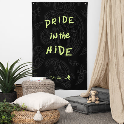 REGINA™️ Softball Classic Paisley Flag -  "Pride In The Hide"