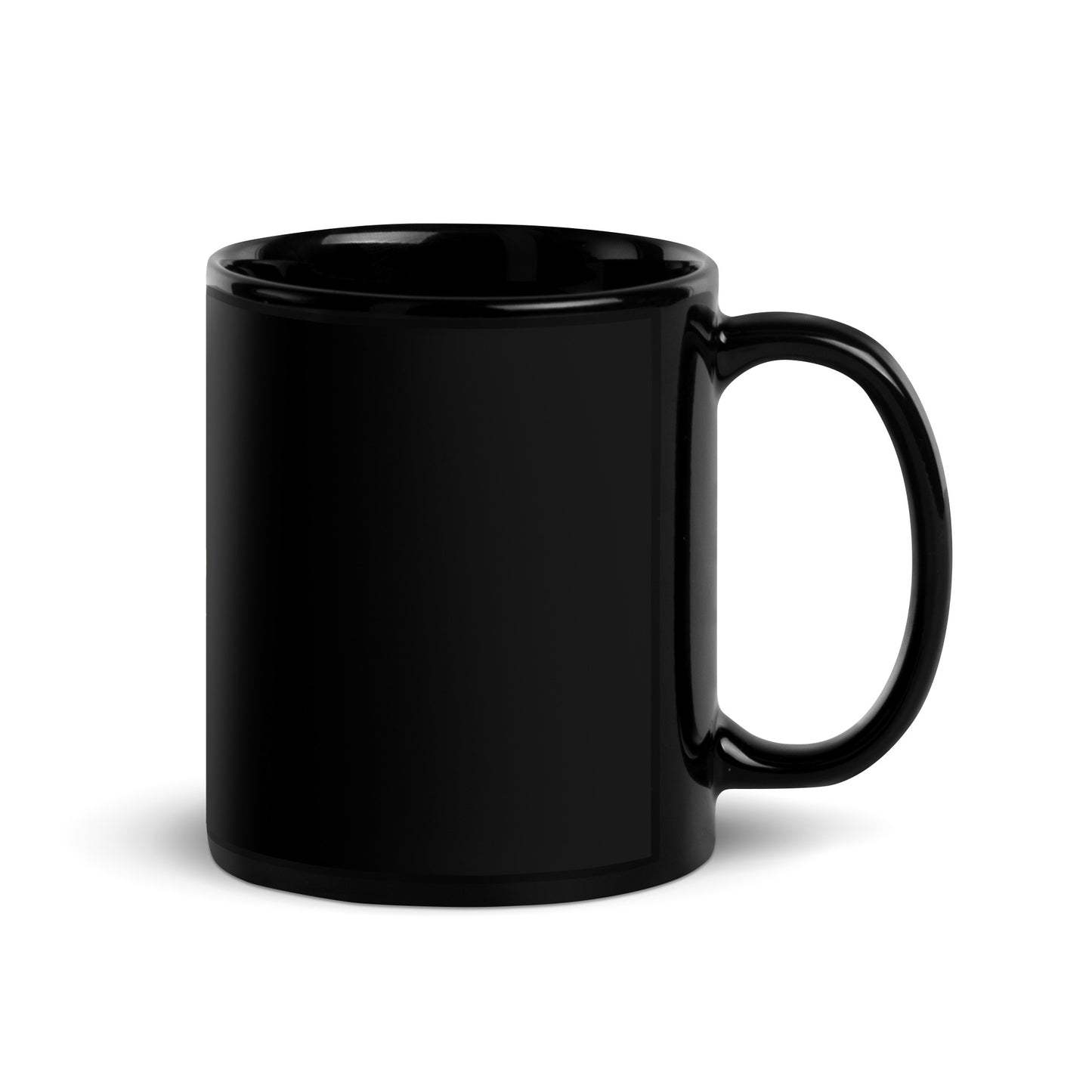 REGINA™️ Softball Black Glossy Mug