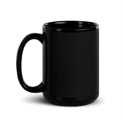 REGINA™️ Softball Black Glossy Mug