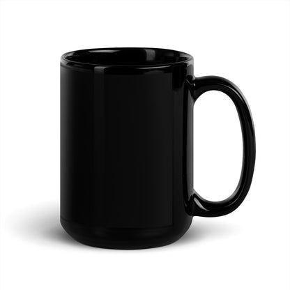 REGINA™️ Softball Black Glossy Mug